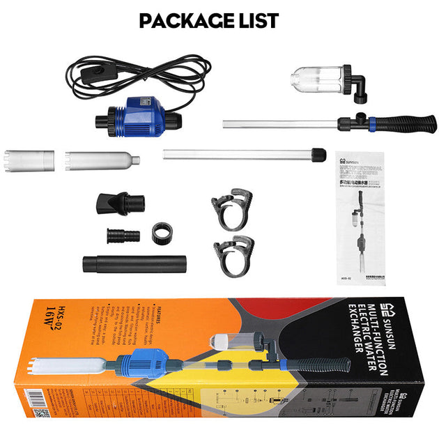 Efficient Electric Aquarium Water Change Pump Cleaning Tools Water