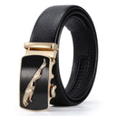 Men's Automatic Leather Buckle Business Belt - Memoriex