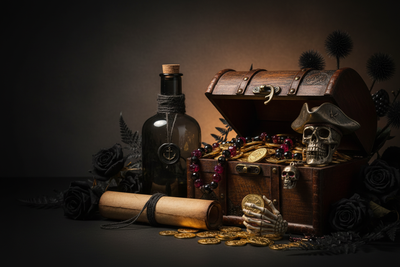 The Little Treasures: A Skeleton & Spooky UK