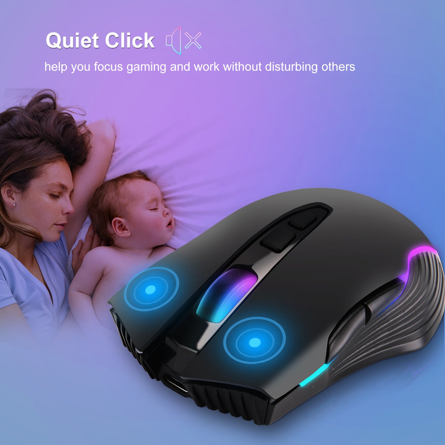 Virtual anti sleep automatic movement of mouse mover to prevent computer screen lock and slacking off