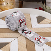 Christmas Snowman Tape |  Ribbon Christmas Tree Decoration | Ribbon Gift Decoration - Memoriex