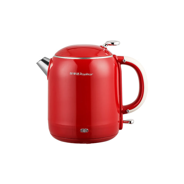 Retro Stainless Steel Electric Kettle — Vintage Style Home Boiler