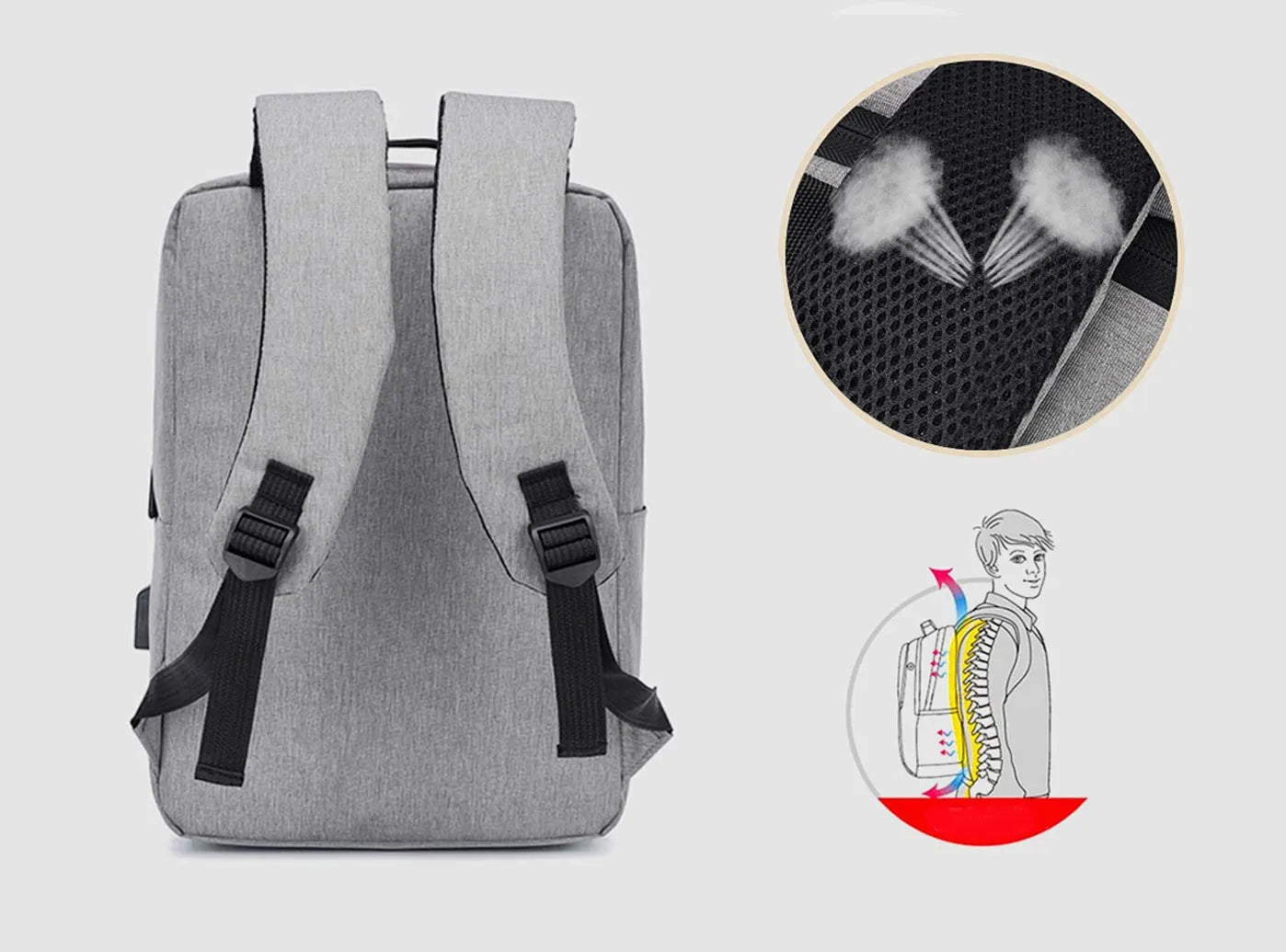 FitVille Laptop Backpack-3