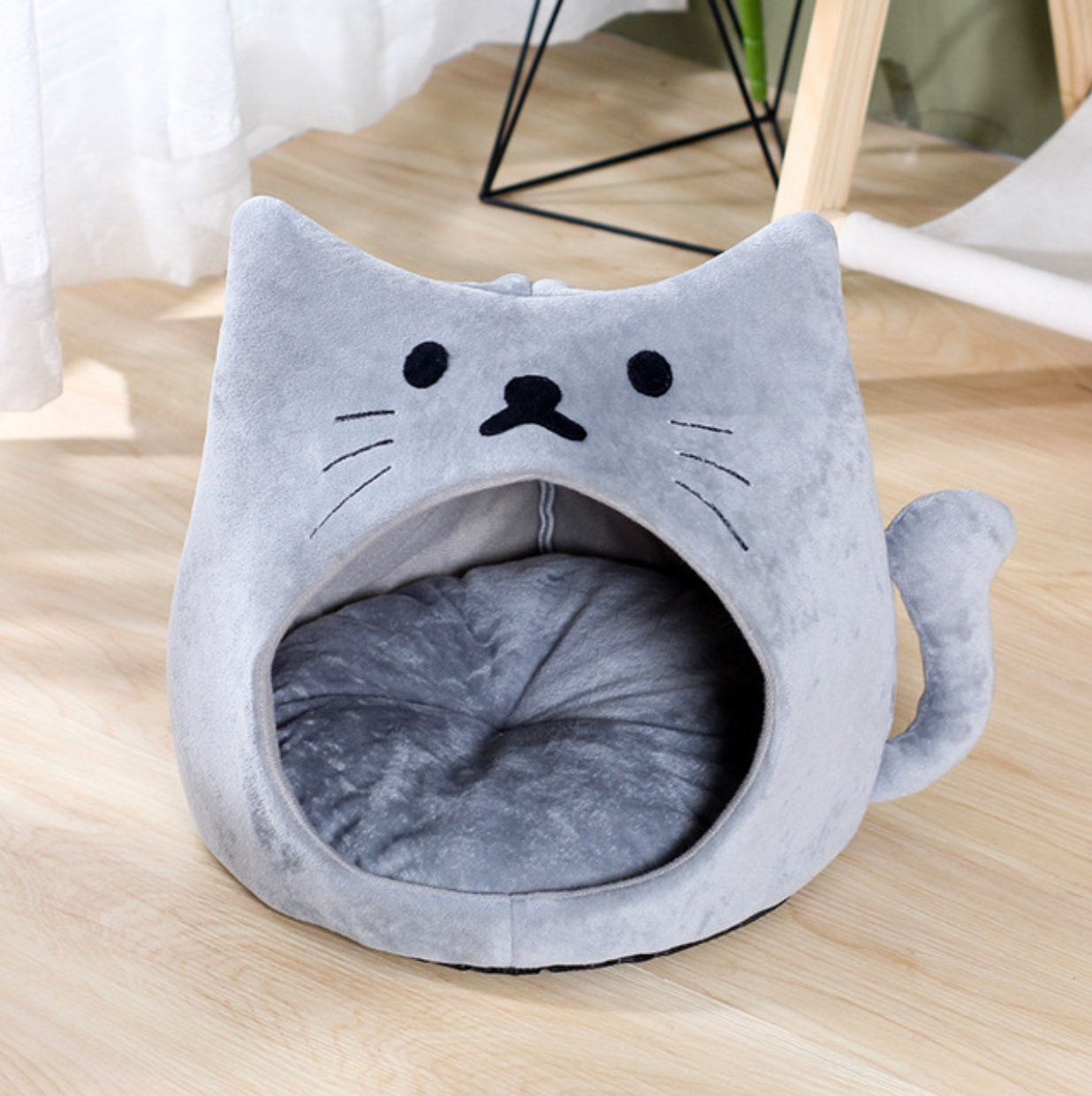 Warm Cozy Cat Bed-1