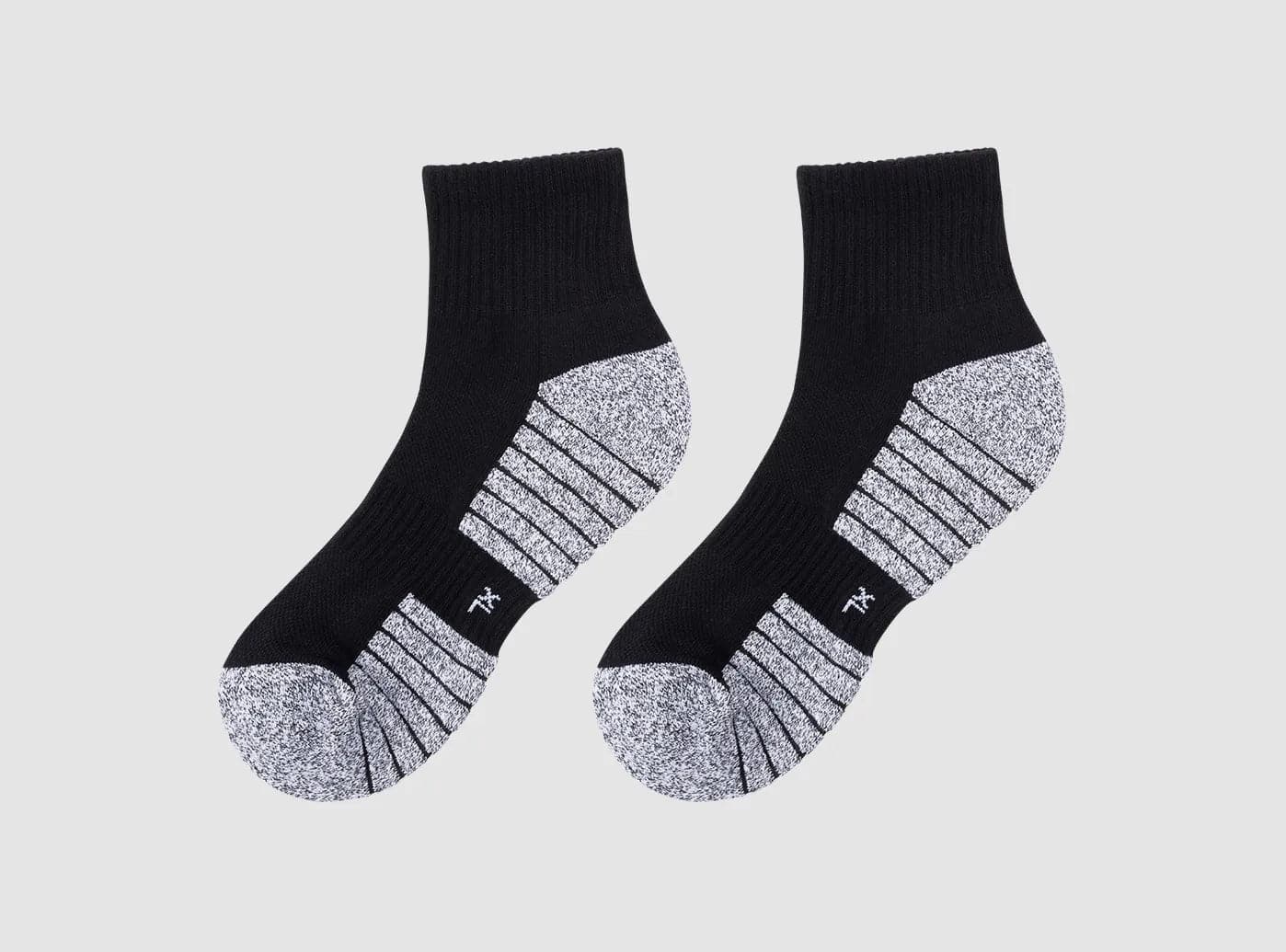 Sport Step Athletic Ankle Socks 3-Pair Bundle (Unisex)-2