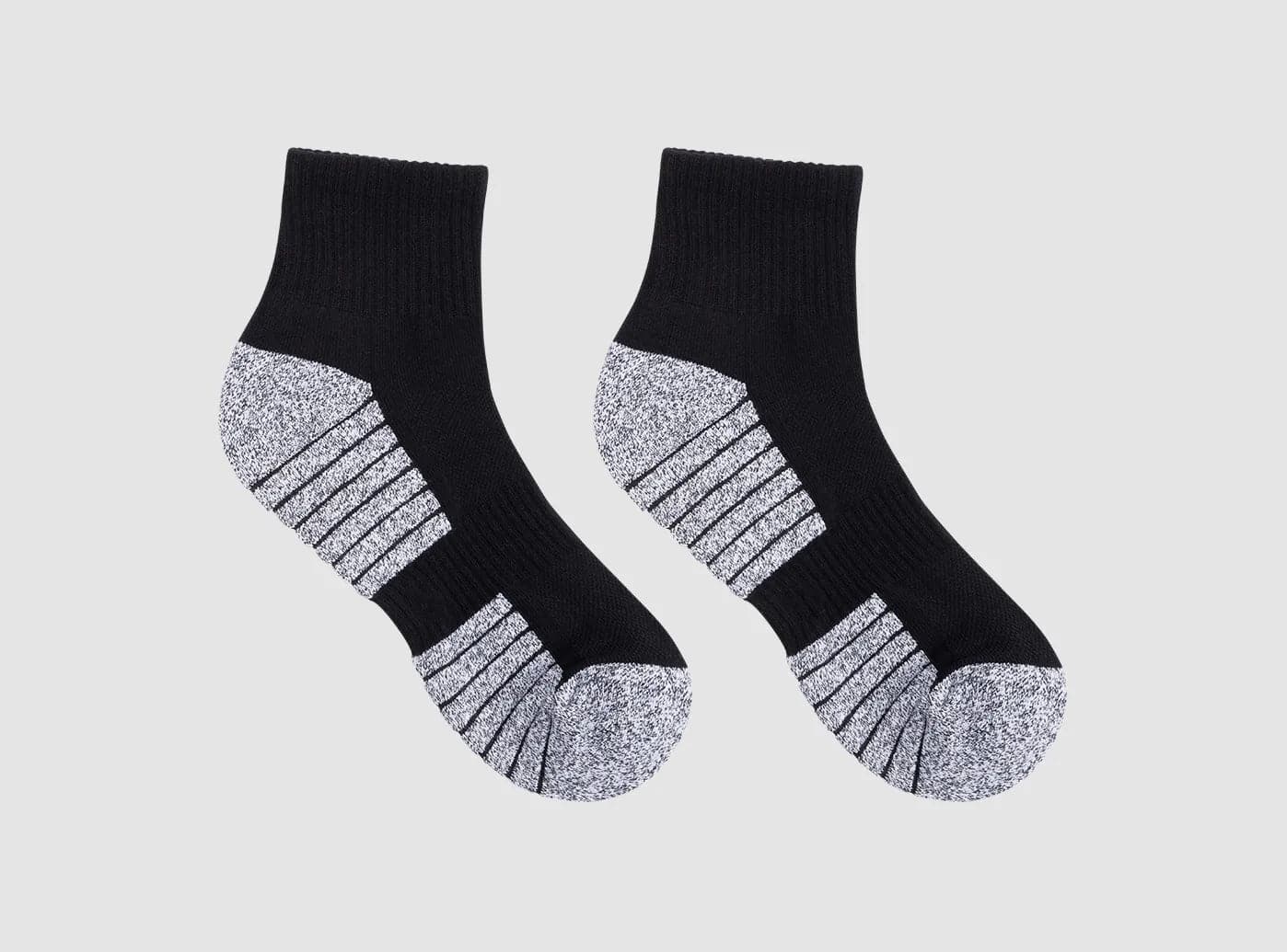 Sport Step Athletic Ankle Socks 3-Pair Bundle (Unisex)-3