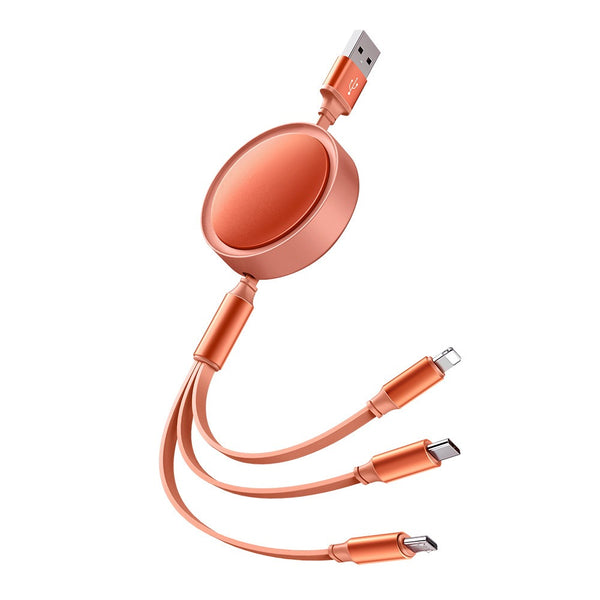 3-in-1 Multi-Connector Fast-Charging Cable