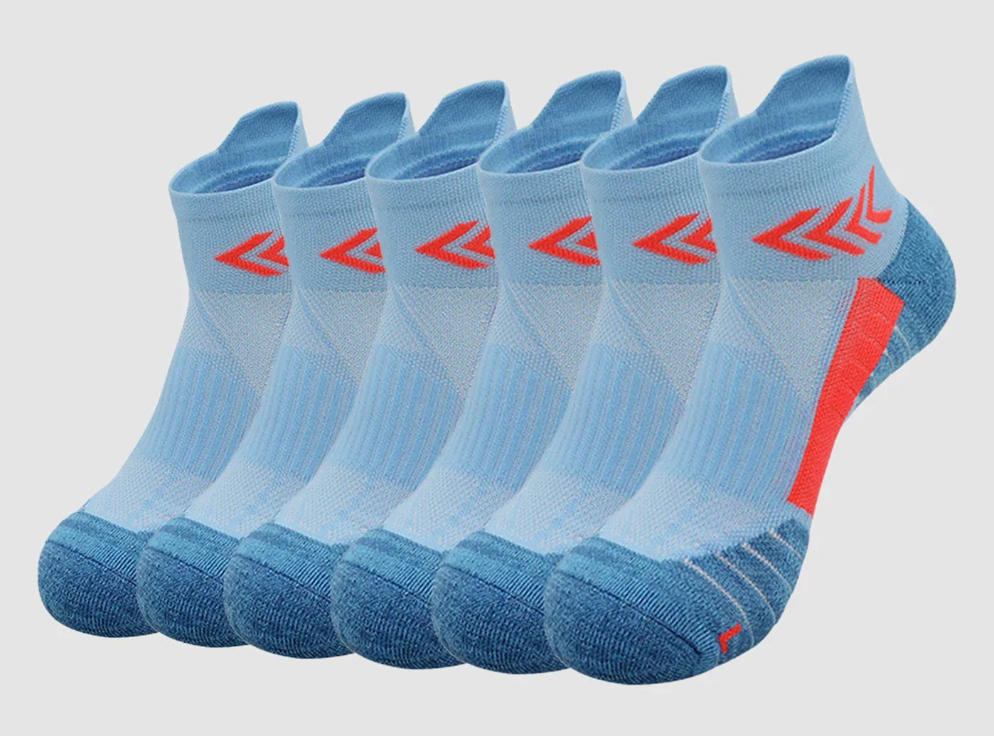 FitVille Women's PowerStride Ankle Socks V3 3-Pair Bundle-1