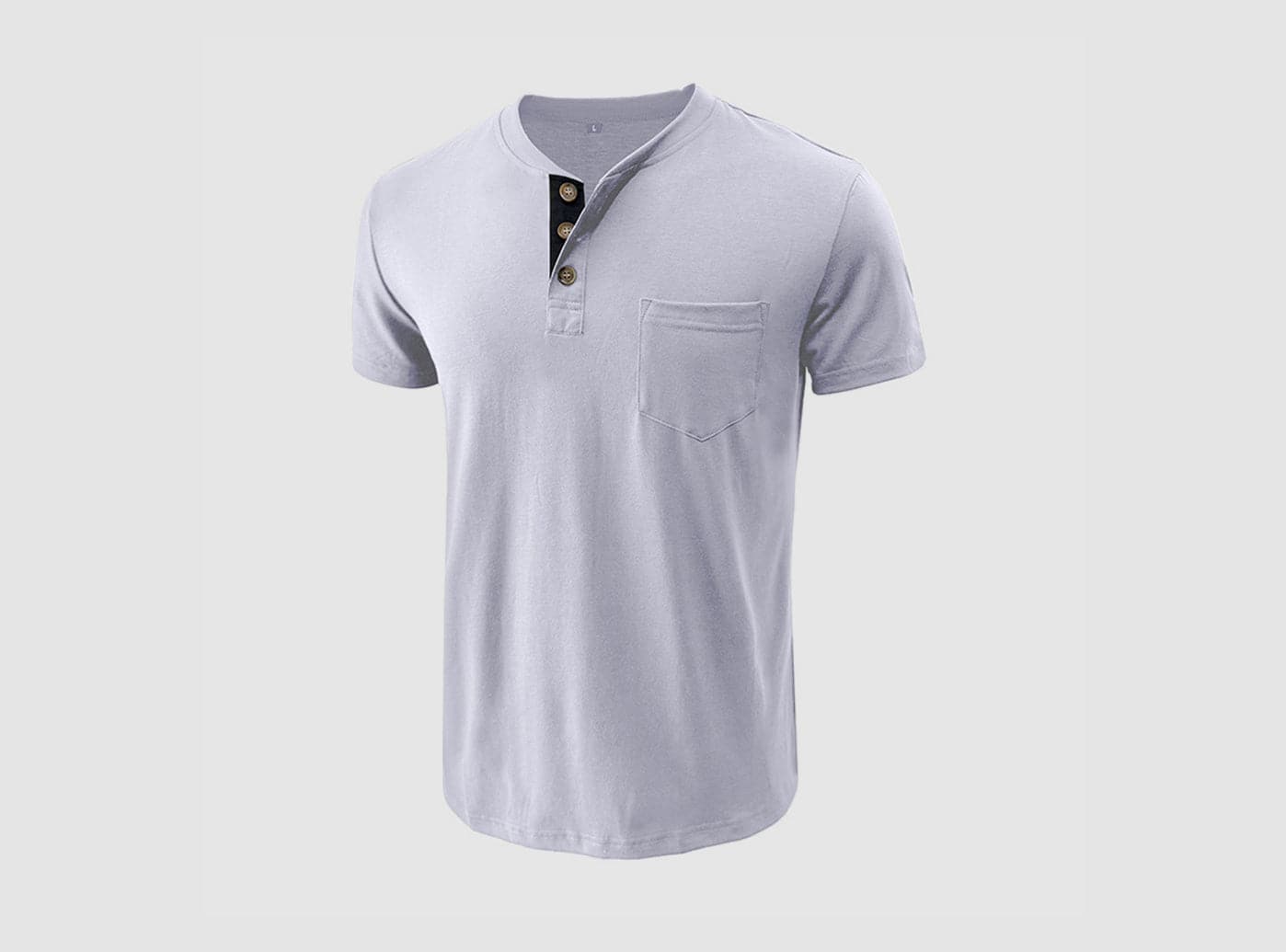 Men's  Simply Collared Soft Cotton T-Shirt-7