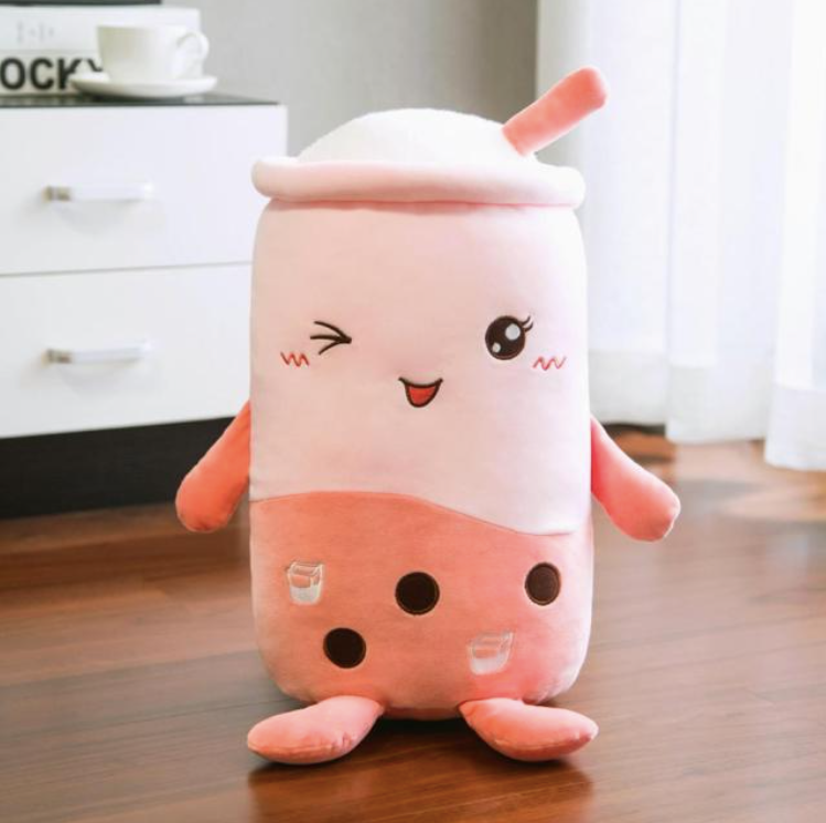 Boba Milk Tea Pearl Plush Toy-4