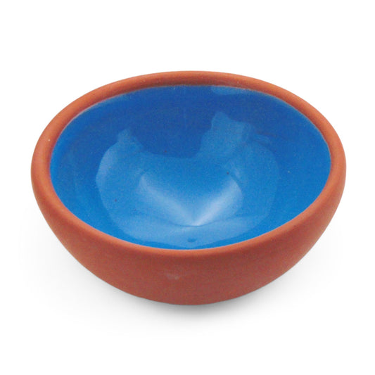 Handmade Ceramic Bowl Moroccan Blue 8cm-0