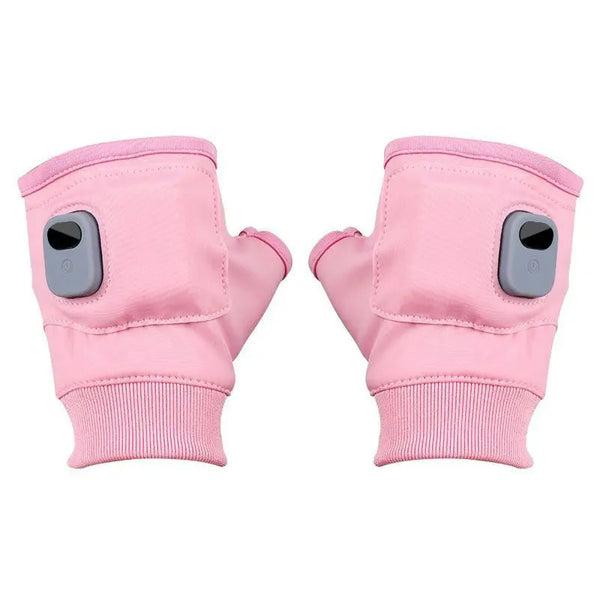 1 Pair of Rechargeable Winter Heated Gloves. USB-powered, great for outdoor activities like cycling, skiing, and motorcycling. - Memoriex 