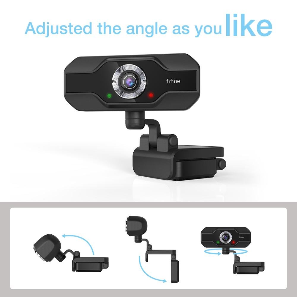 1080P Full HD PC Webcam for USB Desktop & Laptop ,-1