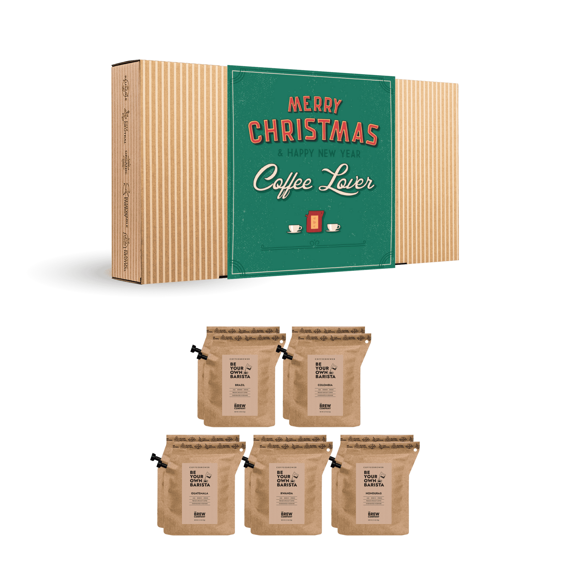 MERRY CHRISTMAS RETRO COFFEE GIFT BOX-5