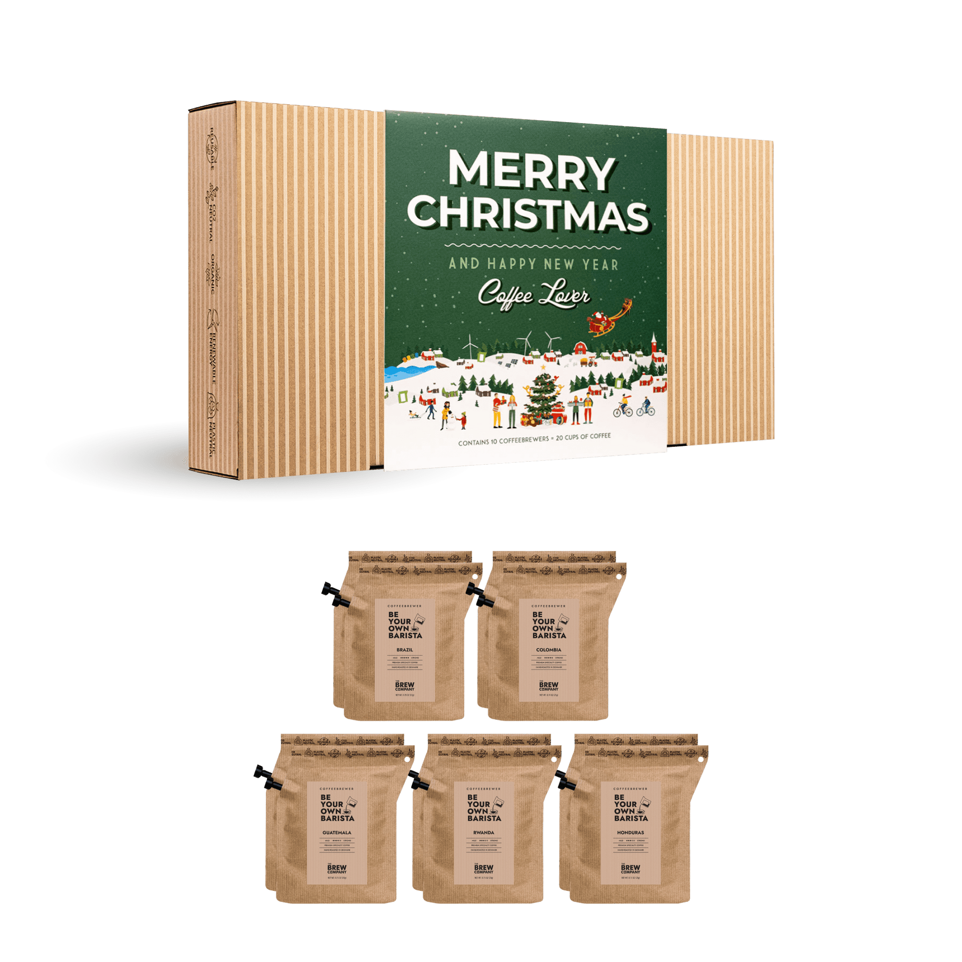 MERRY CHRISTMAS SNOW COFFEE GIFT BOX-1