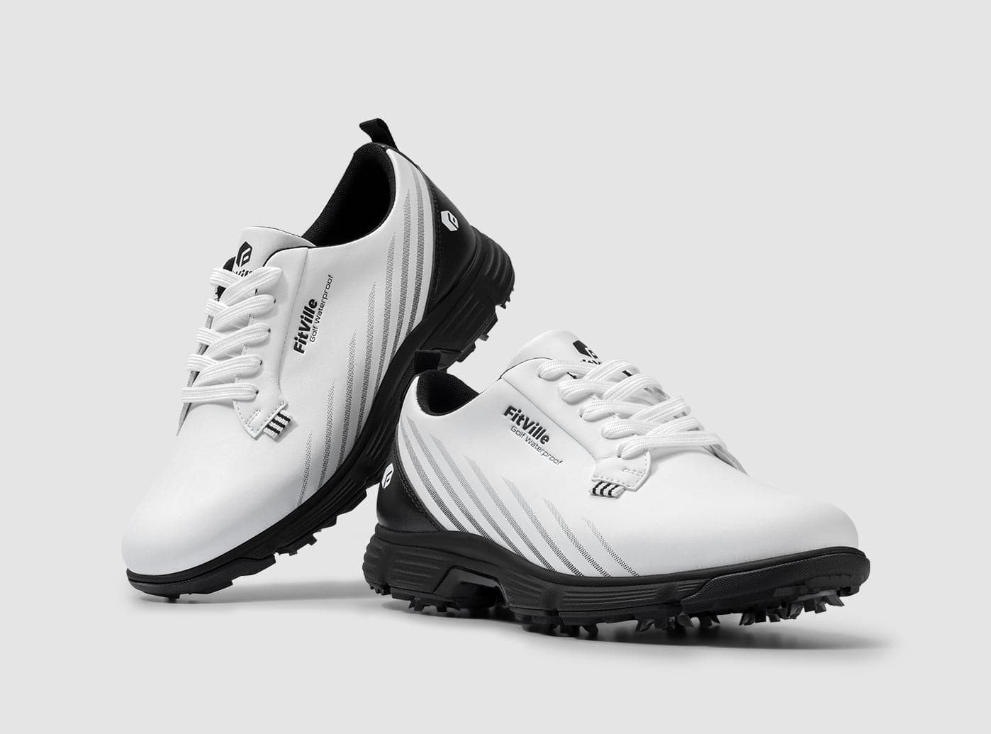  Men's Green Tread Golf Shoes V2-16