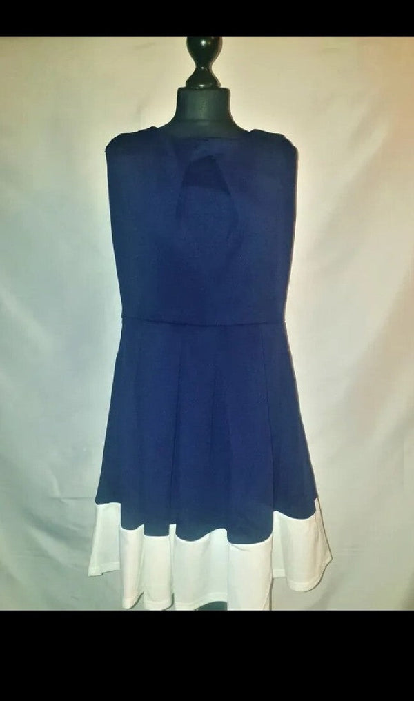 UK Womens Holiday Party Casual Dress Ladies Short Sleeve Midi Dresses Plus Size-0