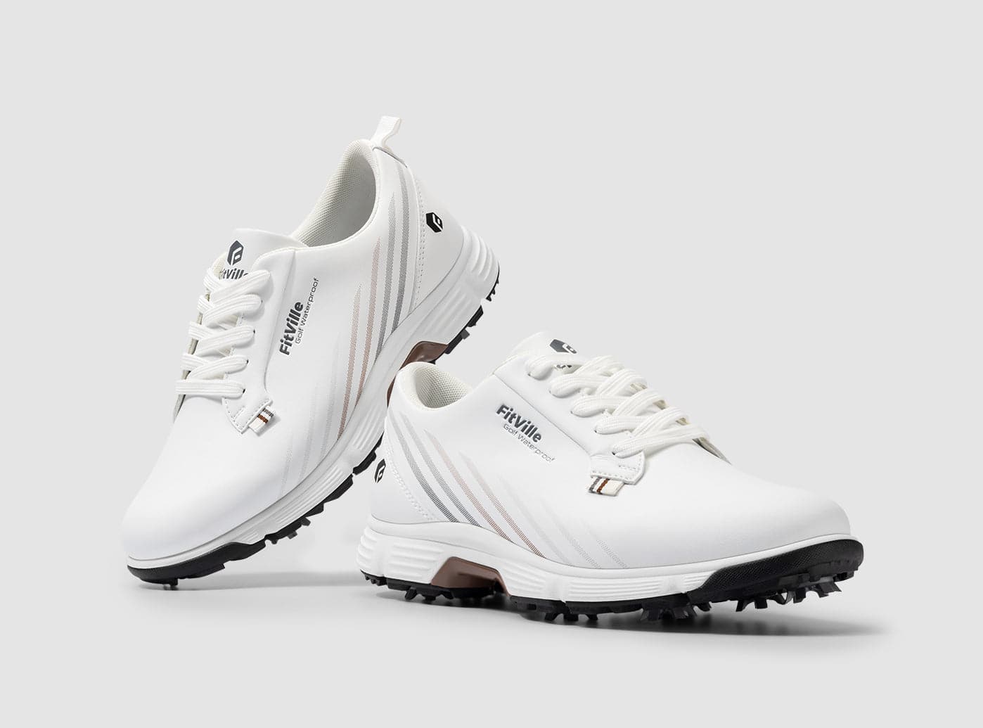  Men's Green Tread Golf Shoes V2-8