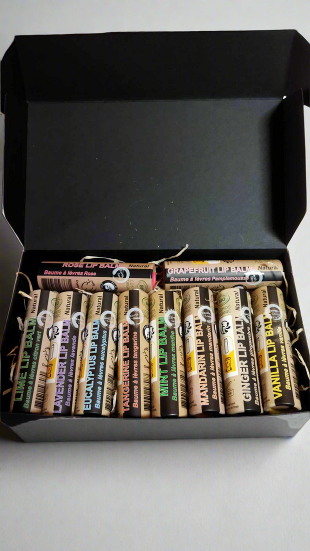 Lip Balm Gift Set - 10 x 15ml Lip Balms - MADE to ORDER-0