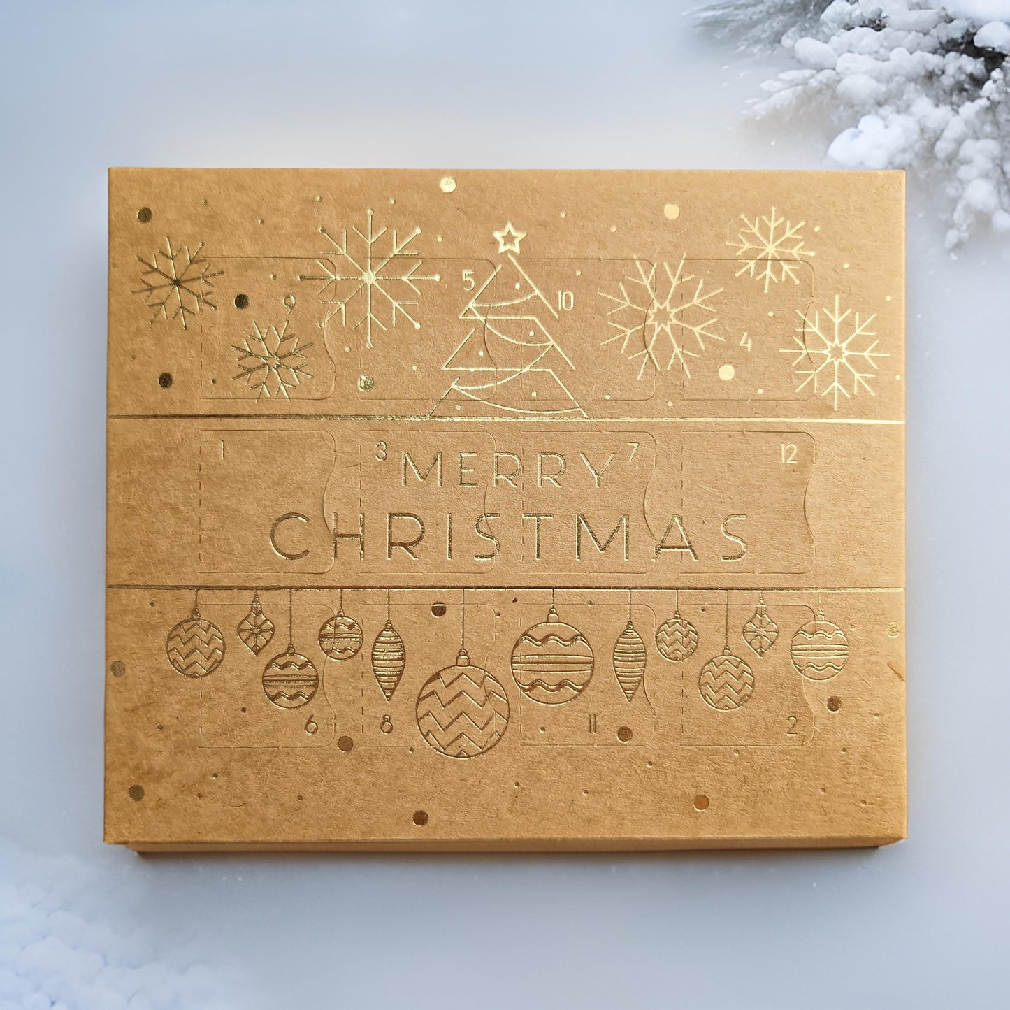 Wax Melt 12-Day Advent Calendar* Discounted due to Fault-0