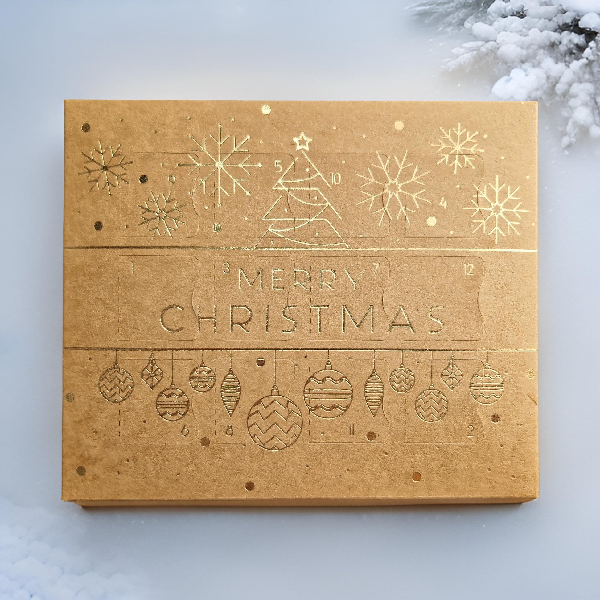 Wax Melt 12-Day Advent Calendar* Discounted due to Fault-0