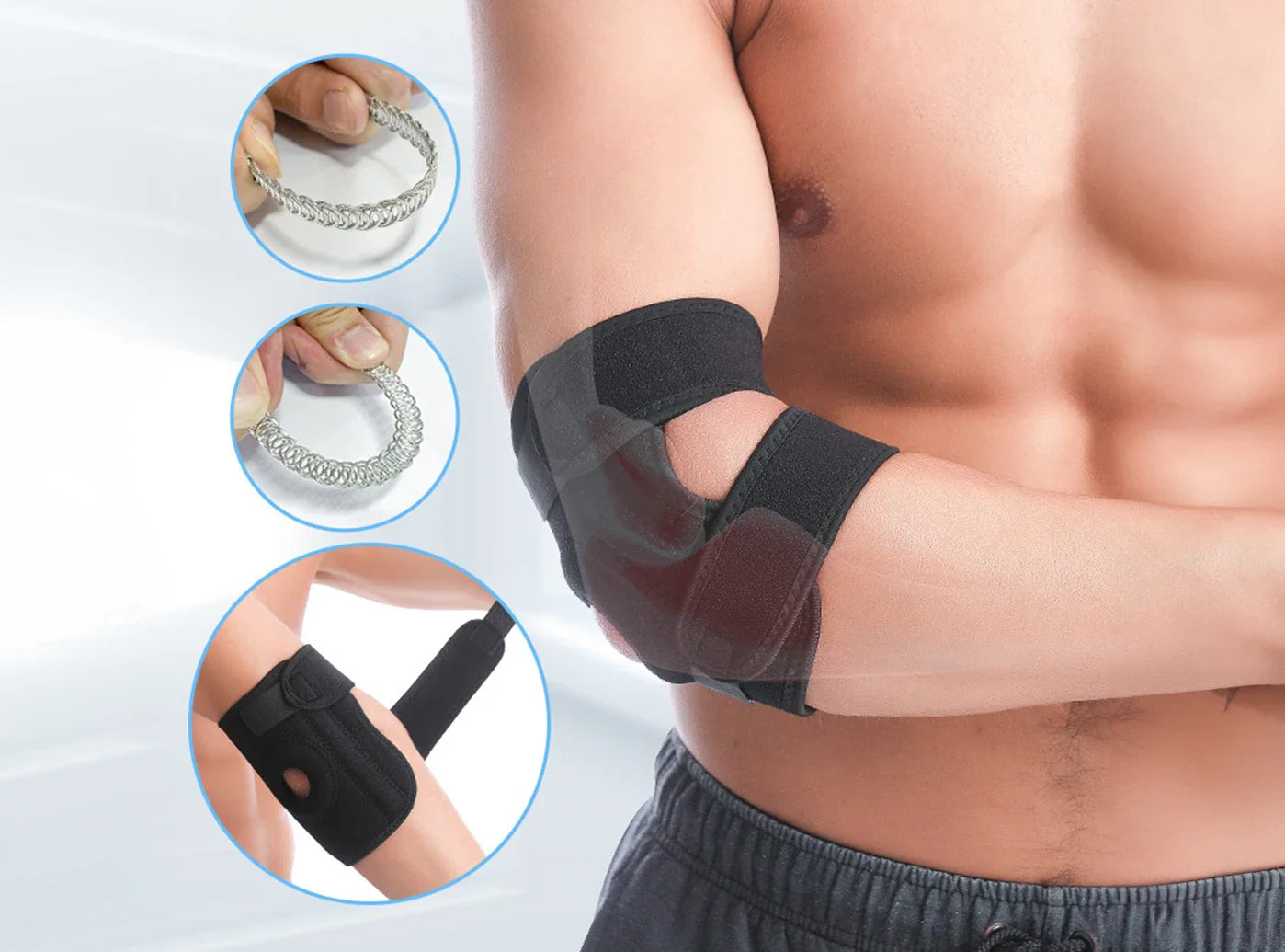 FitVille FlexGuard Elbow Compression Brace-4