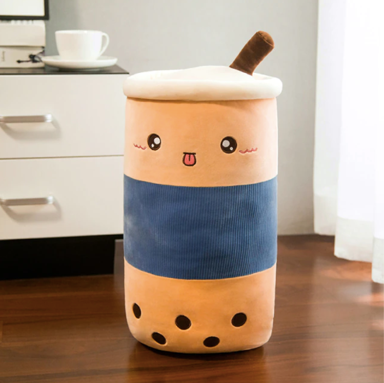 Boba Milk Tea Pearl Plush Toy-1