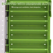 14-Compartment Fishing Tackle Box for Accessories, Lures & Hooks, Double-Sided Organizer. - Memoriex 