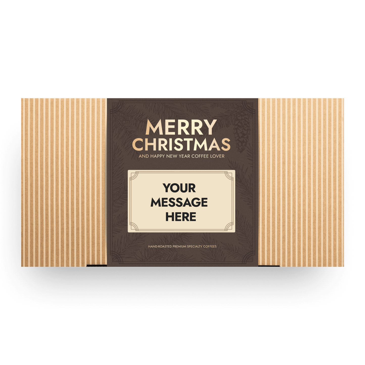 PERSONALIZABLE SPECIALTY COFFEE BEAN CHRISTMAS GIFT BOX-2