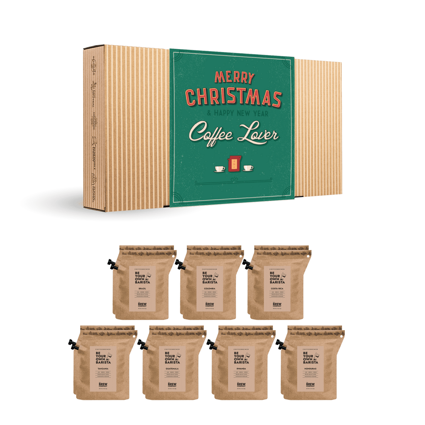 MERRY CHRISTMAS RETRO COFFEE GIFT BOX-3