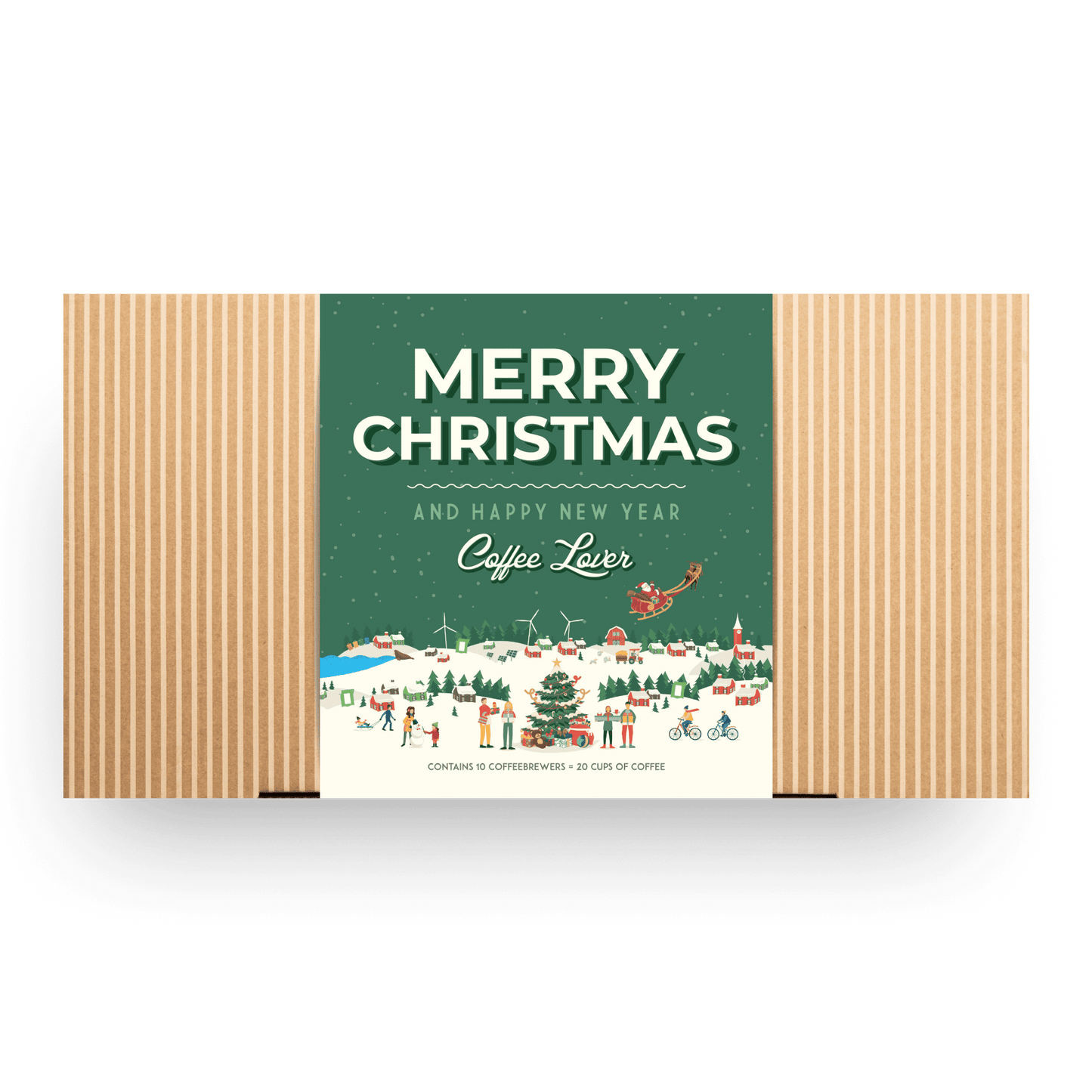 MERRY CHRISTMAS SNOW COFFEE GIFT BOX-0