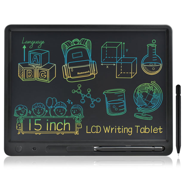 15 Inch Children's LCD Handwriting Board Business Office Writing And Home Graffiti Painting - Memoriex 