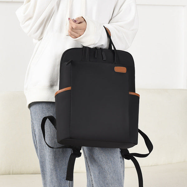 15.6-inch Computer Backpack Business Backpack Men's Simple Waterproof Schoolbag Women - Memoriex 