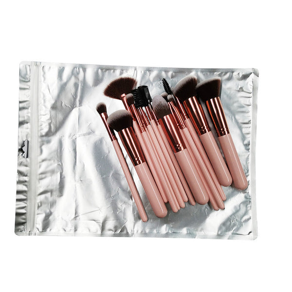 16 Makeup Brushes Suit Portable For Beginners - Memoriex 