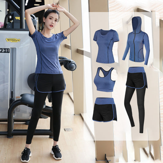 Yoga Clothing Sports Suit Loose Fitness Clothing Gym Quick-drying - Memoriex 