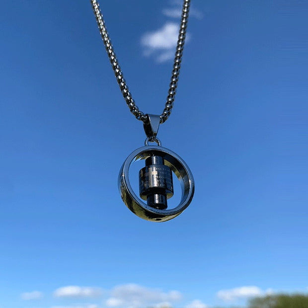 New Hip-Hop Accessories Sweater Chain Military Titanium Steel Necklace Men's Jewelry - Memoriex