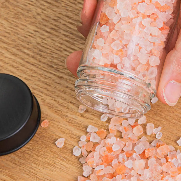 18 Cans Of Rotating Ferris Wheel Glass Seasoning Rack Set Seasoning Bottle Seasoning Jar Seasoning Jar - Memoriex 