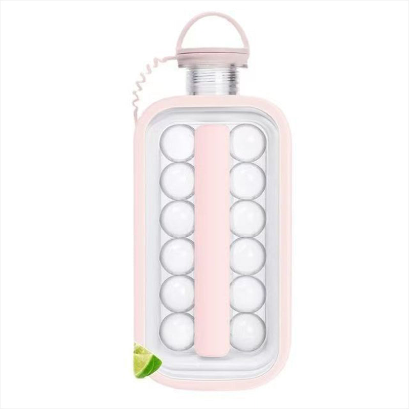 2-in-1 Portable Ice Ball Maker Bottle