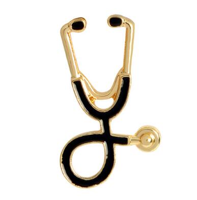 Stethoscope Brooch Pins Nurse Jewelry - Memoriex 