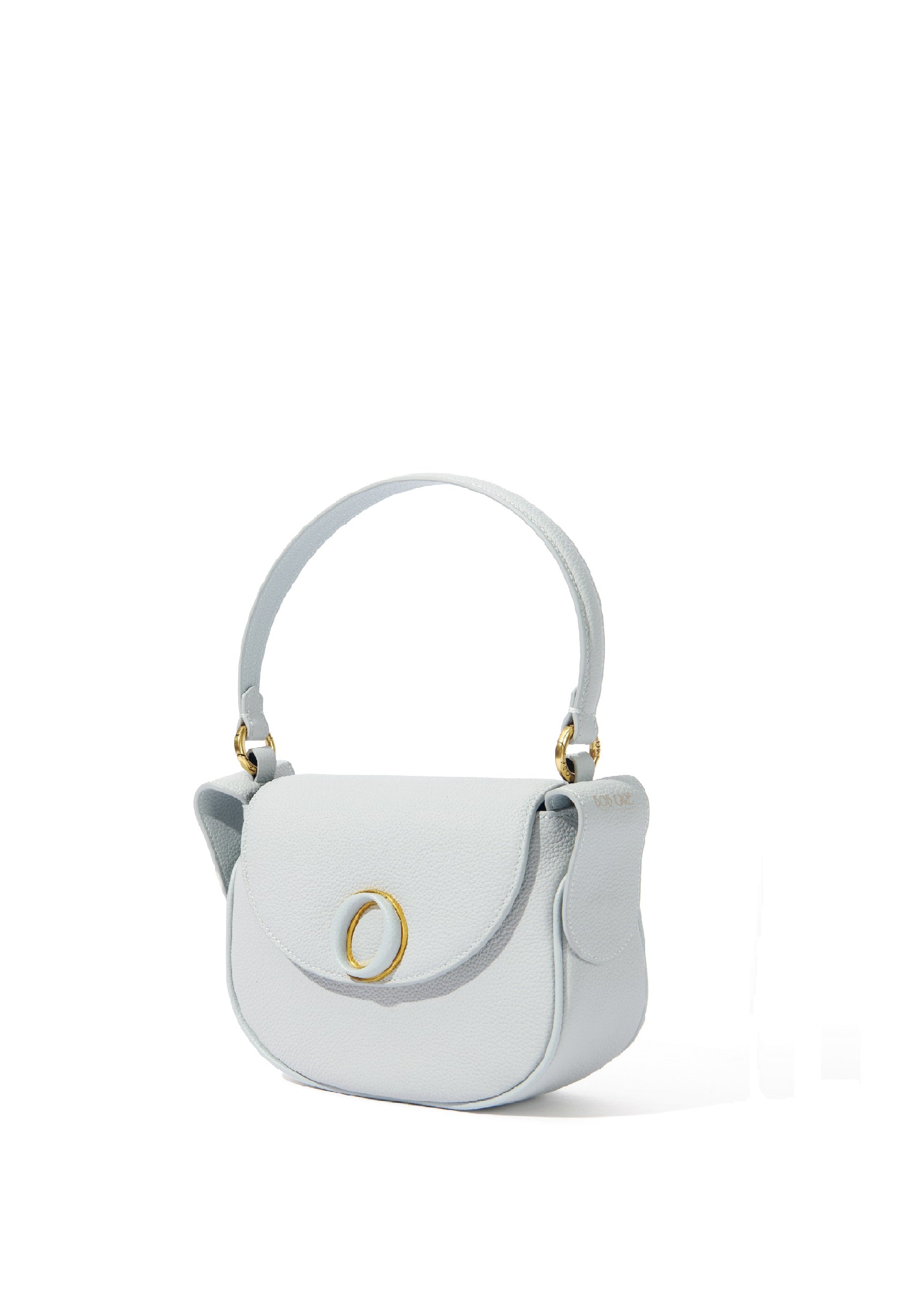 Minako Leather Bag, Light Blue by Bob Oré-1