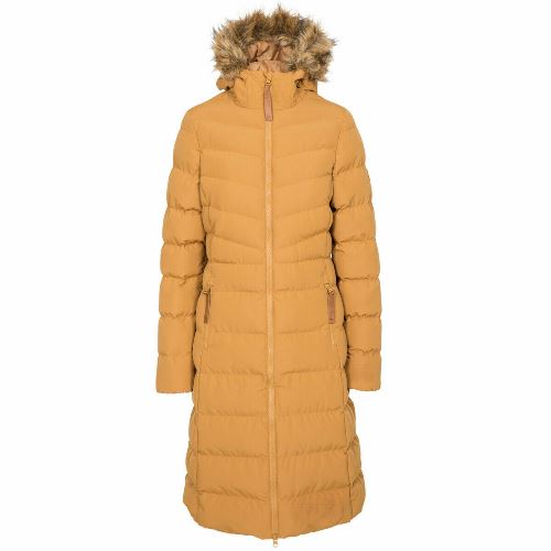 Ladies Trespass Audrey Padded Long Length Jacket-3