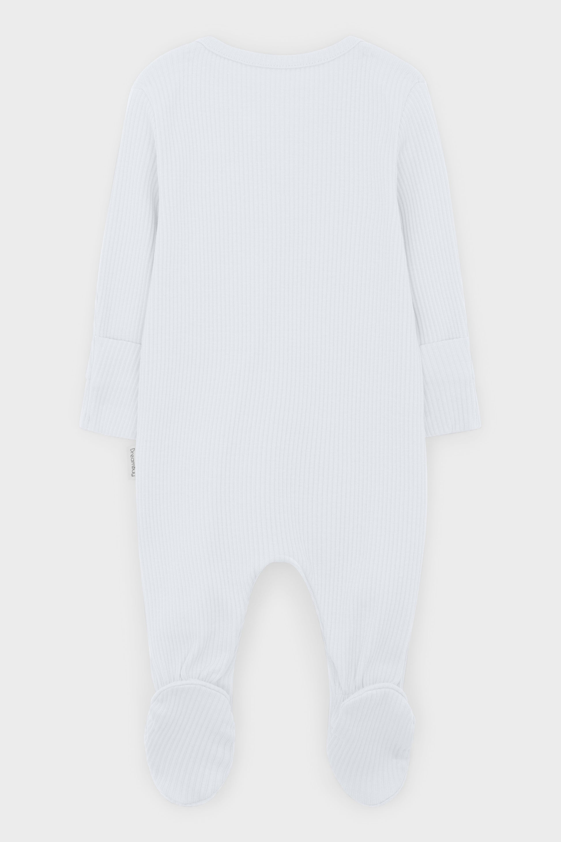 White Zip Sleepsuit-4