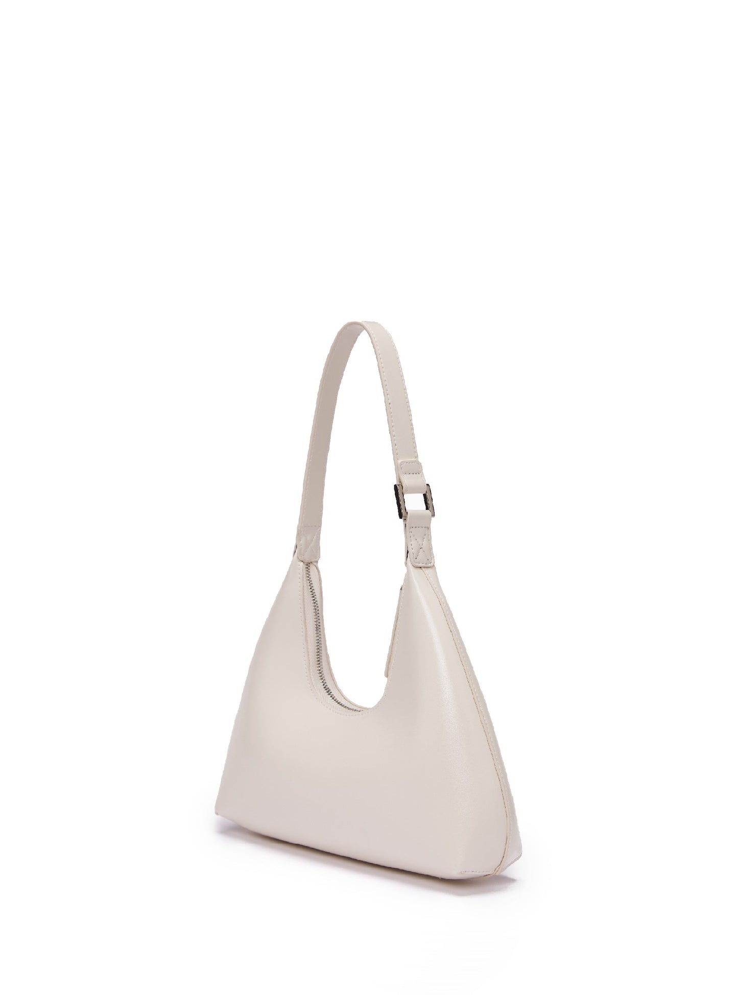 Alexia Bag in Smooth Leather, Beige by Bob Oré-1