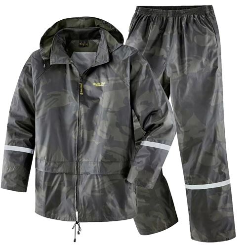 Regen Camo Waterproof Rainsuit-0