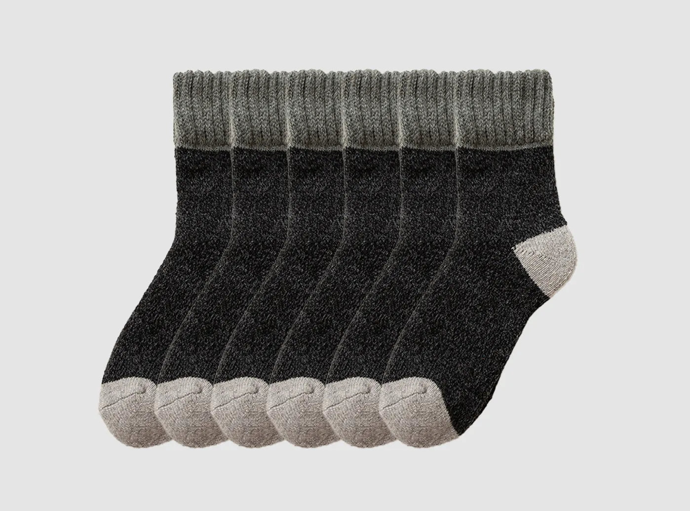 FitVille Thermal Thick Socks 3-Pair Bundle (Unisex)-5