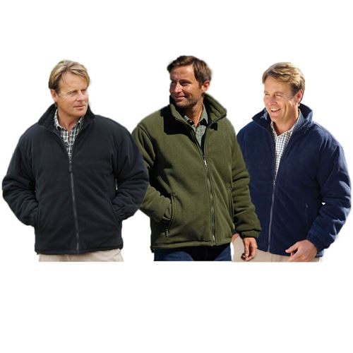 Mens Champion Glen Padded Fleece Jacket-0