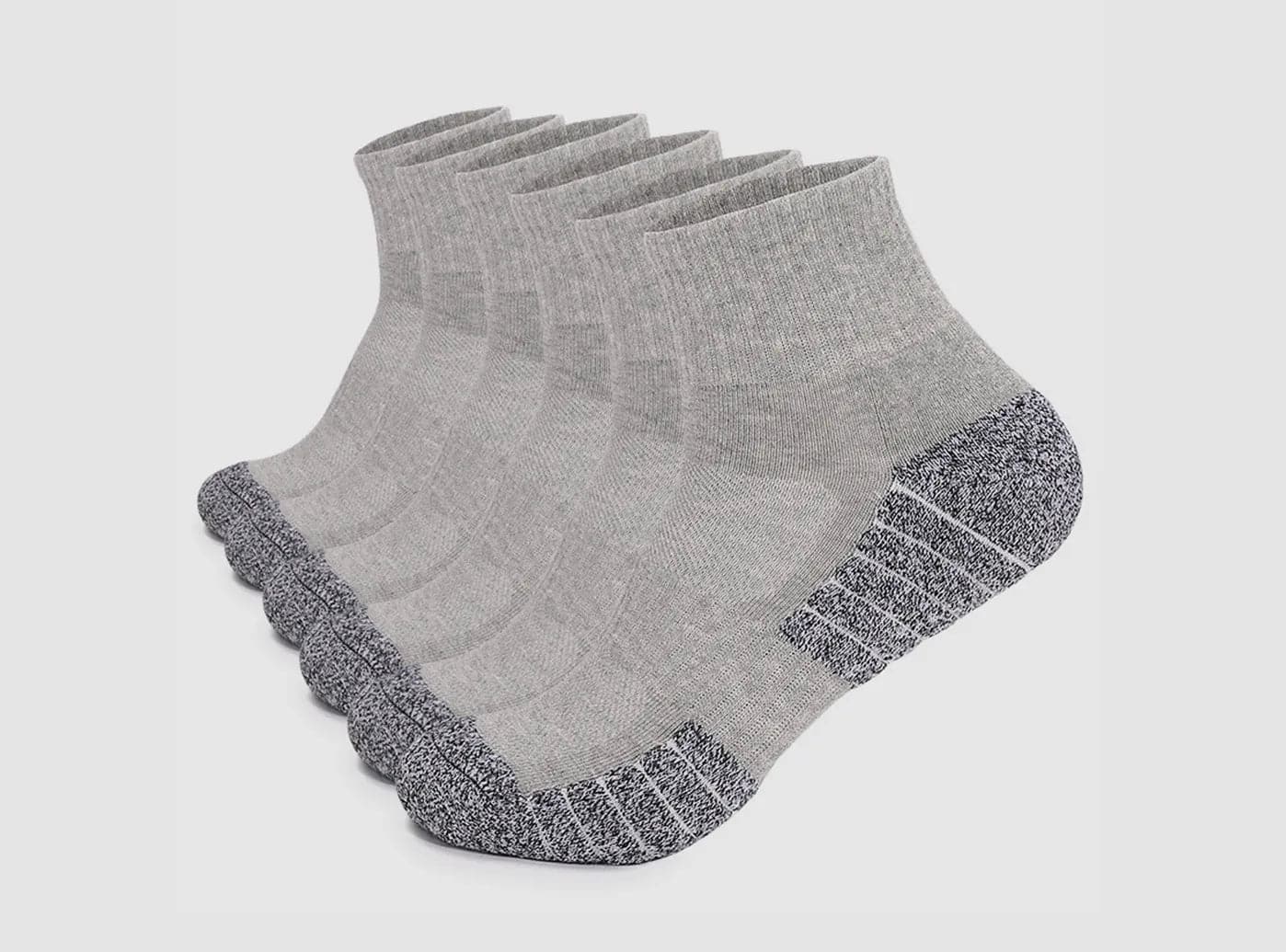 Sport Step Athletic Ankle Socks 3-Pair Bundle (Unisex)-11