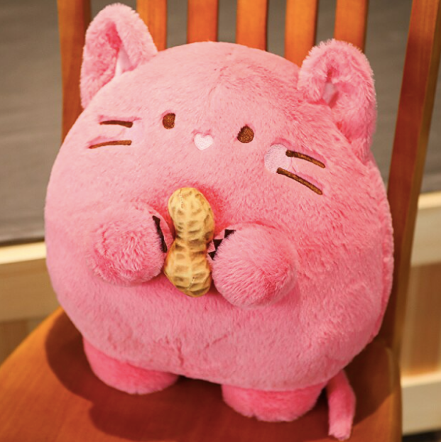 Fat Mouse with Peanut Plush Toy-4