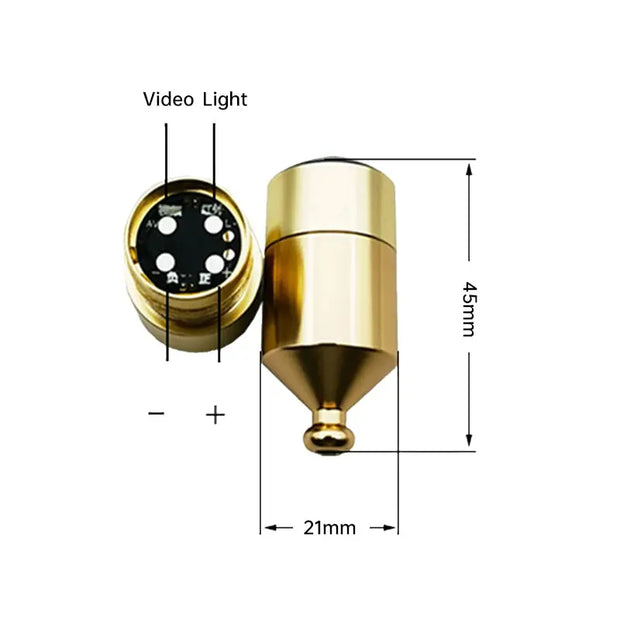 1pc 12 - 28V Underwater Fishing Camera with Infrared, Waterproof Fish Finder Accessories - Memoriex 