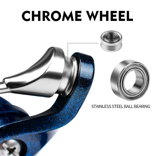 1pc metal spinning wheel speed ratio 5.2:1, far into Luya wheel can be sea fishing boat fishing outdoor fishing gear - Memoriex 